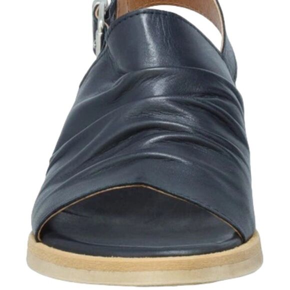 Miz Mooz Leather Backstrap Cornwall Sandal in Black Women's Size 42 - Picture 6 of 12